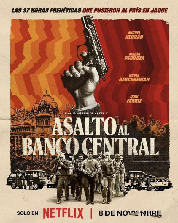 银行攻防战 Asalto al Banco Central (2024)  5集全 西语官方中字【西班牙剧集】